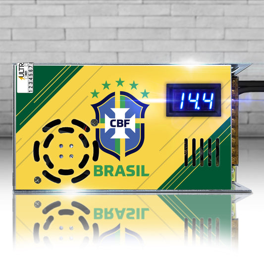 Ultra Fonte Automotiva 12V 120A - Brasil Copa (Edição Limitada)